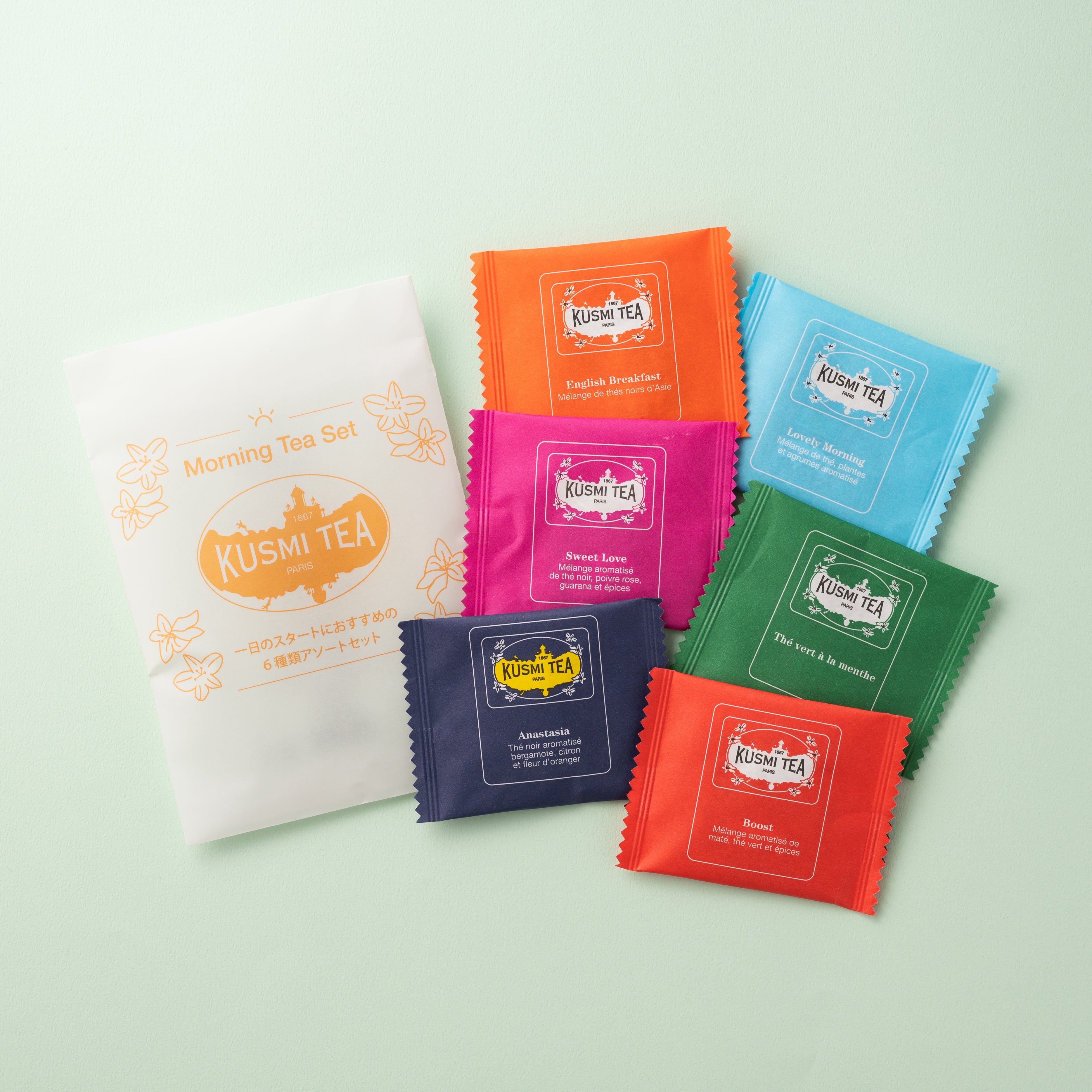 KUSMI TEA 3箱　セット シーン別 トライアルセット – クスミティー 公式オンラインショップ