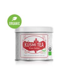 ホワイトティー、白茶、オーガニック、桃、ピーチ、アプリコット、kusmi tea, white tea, organic.